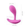 Afbeelding van HoneyPlayBox - OLY 2 Draagbare Clitoris- & G-spot Vibrator Met App - Roze