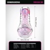 PDX ELITE - Viewtube Xxl Led Transparent Stroker 27.3 Cm