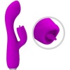 Pretty Love Gloria Rechargeable Rabbit Waterproof Purple