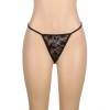 Subblime Lace Babydoll Adjustable Straps Black S/M