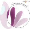 Intense Annie U-Shaped Vibrator Stimulator Purple Remote