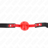 Kink Red Hollow Hard Ball 4cm Gag