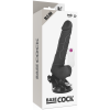 Basecock Realistic Vibrator Black 19.5 cm