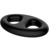 Crazy Bull Double Oval Silicone Ring