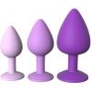 Fantasy for Her Violet Anal Plug Set 3
