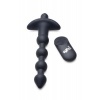 Afbeelding van BANG! - 28X Vibrerende Silicone Anaalkralen met Afstandsbediening - Zwart