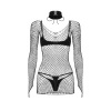 Afbeelding van Obsessive - Sashalla 4-delige Set - Zwart