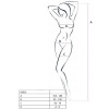 Passion BS031 Black Fishnet Bodystocking One Size
