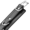 Darkness Black Leather Ankle Handcuffs