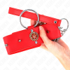 Red Diamond Necklace With Belt 65 CM Ajdustable 35-51 CM X 7 CM