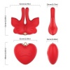 Armony Magnetic Nipple Clamps Butterfly Red