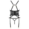 Afbeelding van Cottelli Collection - Strapscorsage Set - Zwart