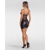 Afbeelding van Obsessive – Dominna Chemise & Thong – Zwart