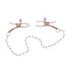 Afbeelding van Sportsheets – Peaches ‘n CreaMe Pearl Nipple Clamps – Crème