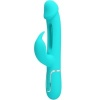 Pretty Love Kampas Rabbit Vibrator Tongue Aqua Green