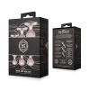 Afbeelding van Rosy Gold - Metalen Buttplugset 3 stuks - Roségoud