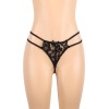 Subblime Three-Piece Set Bra, Garter Belt, Thong L/Xl