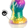 Iris Dildo With Rainbow Testicles