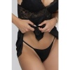 Afbeelding van Christine - Babydoll Pixy - Zwart