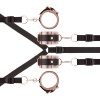 Afbeelding van Rosy Gold - Under-Mattress Restraint Set - Zwart
