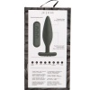 Egon Plug Anal Vibrator Black