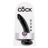 King Cock Dildo Black 17.8 CM