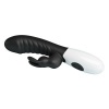 Pretty Love Naughty Bunny Rabbit Vibrator - Black