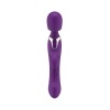 Afbeelding van Easytoys Vibe - 2 in 1 Wand Vibrator - Paars