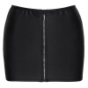 Afbeelding van Cottelli Collection - Minirok met Strassrits - Zwart