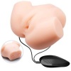 Crazy Bull Realistic Double Vibration Stroker