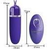 Pretty Love Darlene Violet Mini Vibrating Bullet Remote