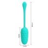 Pretty Love — Vibrating Egg With Aqua Green Rechargeable Marine Tex...