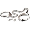 Pipedreams Fetish Fantasy Metal Leg Cuffs