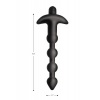 Afbeelding van BANG! - 28X Vibrerende Silicone Anaalkralen met Afstandsbediening - Zwart