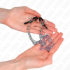 KINK Nipple Clamps With 3 Chains Silver 20/23/28cm