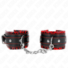 KINK Fur Lined Black & Red 17-29 Cm