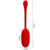 Pretty Love — Kirk Rechargeable Vibrating Egg Red