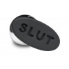 Afbeelding van XR Brands - Butt Slut Metalen & Siliconen Butt Plug - Zilver