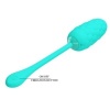 Pretty Love — Vibrating Egg With Aqua Green Rechargeable Marine Tex...