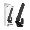 Basecock Realistic Vibrator Black 19.5 cm