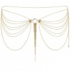 Bijoux Magnifique Metal Chain Jewel Golden Waist