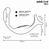 Addicted Toys Dual Prostatic Cock Ring Remote Control