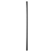 All Black 8mm Silicone Urethral Probe 24cm
