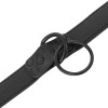 Darkness Black Collar with Chain Leash