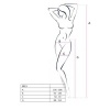 Afbeelding van Passion - S013 Strip Pants - Wit