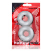 Afbeelding van Hunkyjunk Stiffy 2-pack bulge Cockrings | Transparant