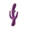 Afbeelding van HoneyPlayBox - Trilux Kinky Vinger Rabbit Vibrator - Paars