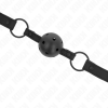 Kink Neoprene Ball Gag, 4.5cm, 63.5x2cm, 41-59cm