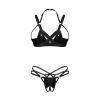 Afbeelding van Obsessive – Keira Lise 2-Delige Open Set – Zwart