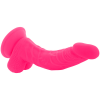 Diversia Flexible Vibrating Dildo Pink 21.5 CM